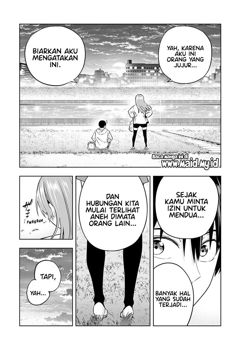 Kanojo mo Kanojo Chapter 144 End Gambar 16